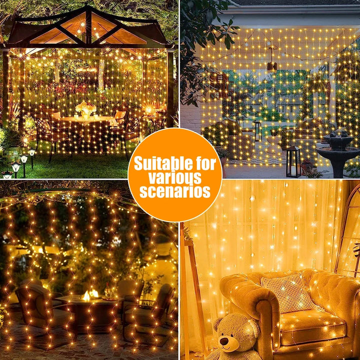 🎁 Solar Curtains: The Glow of Your Sustainable Christmas!