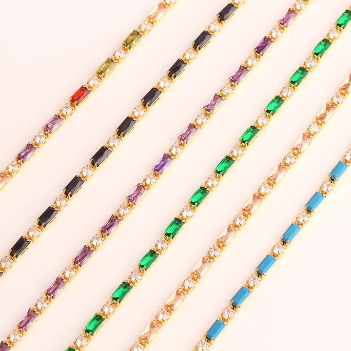 YUYAN Tennis CZ Bracelet